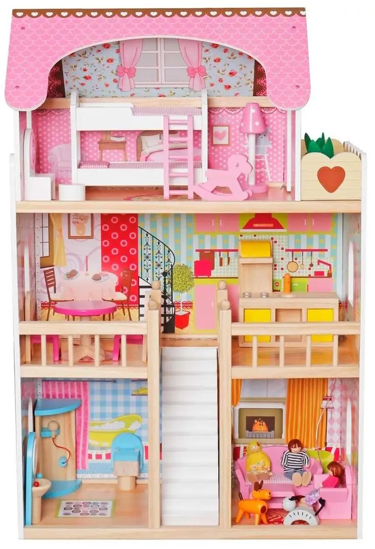 Кукольный домик Enero Toys LED XXXL (Multicolor)