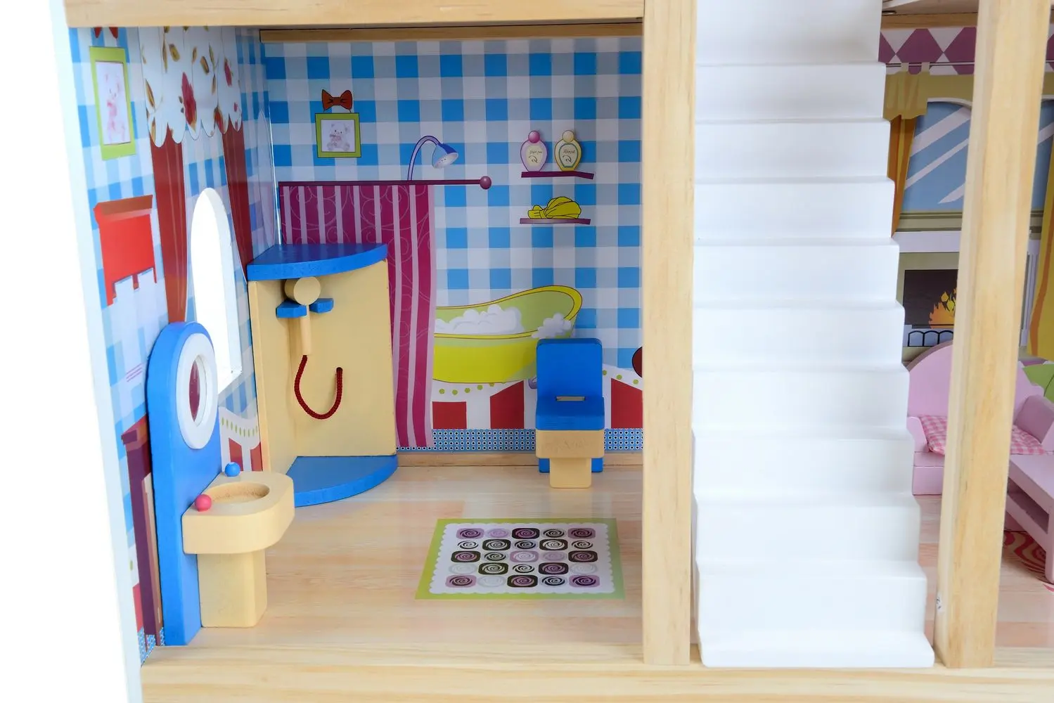 Кукольный домик Funfit Kids 3046 (Pink)