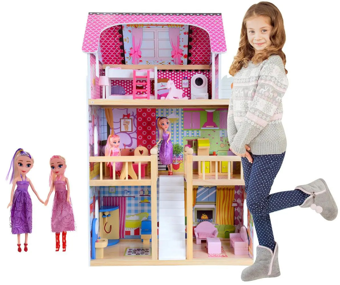 Кукольный домик Funfit Kids 3046 (Pink)