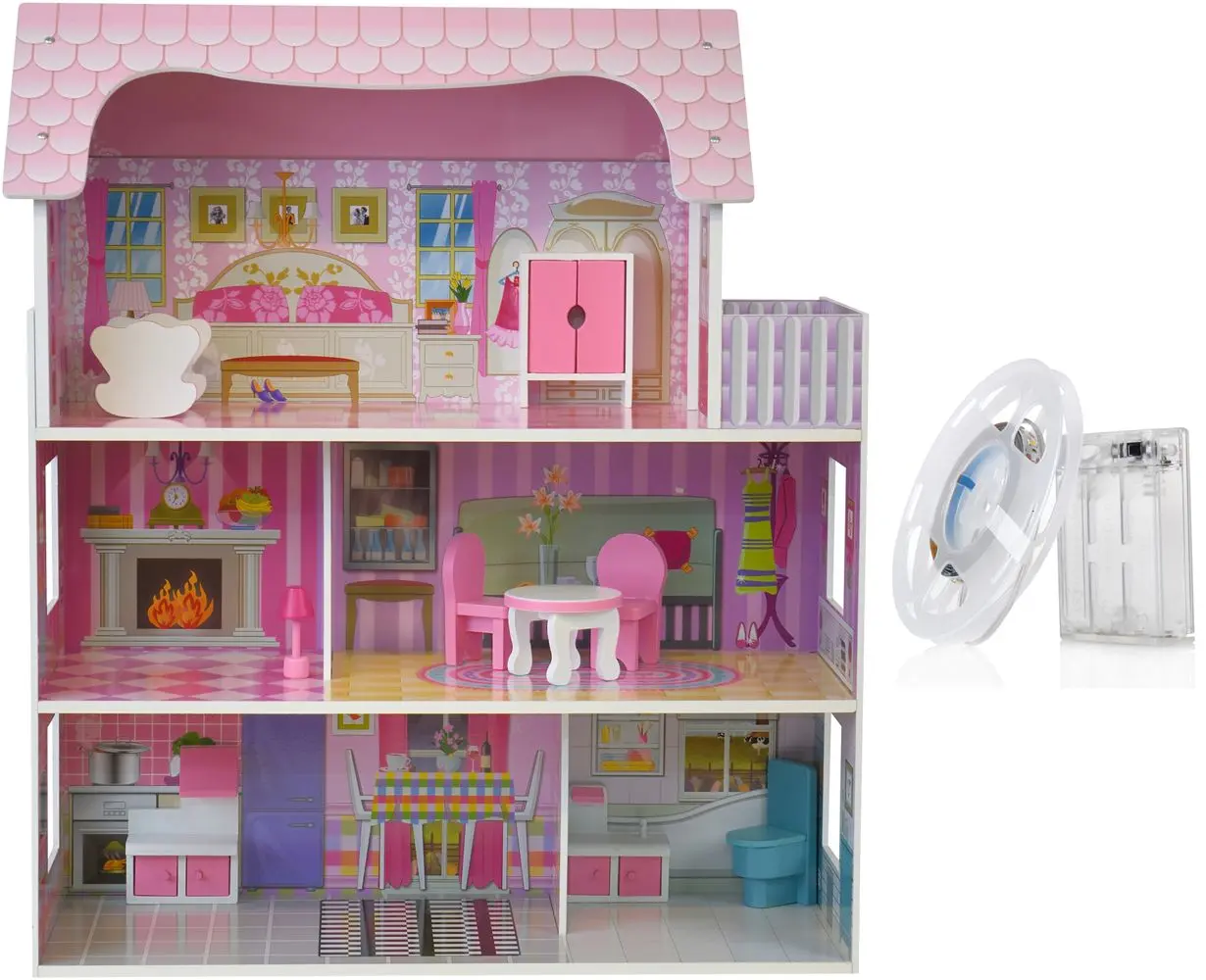 Кукольный домик Funfit Kids 3892 (Pink) - 2