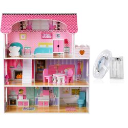 Кукольный домик Funfit Kids 3893 (Pink) Thumb