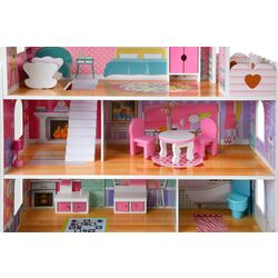 Кукольный домик Funfit Kids 3893 (Pink) Thumb