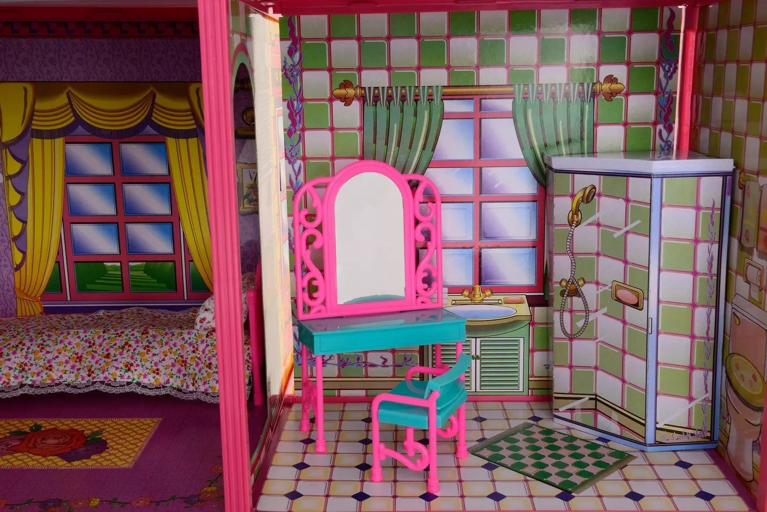 Кукольный домик Funfit My Lovely Villa (Red)