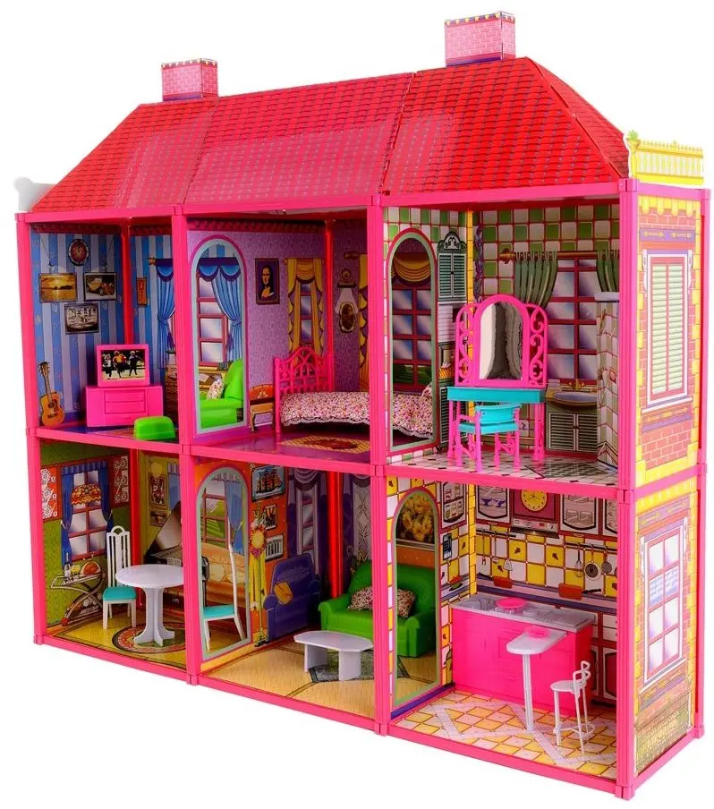 Кукольный домик Funfit My Lovely Villa (Red)