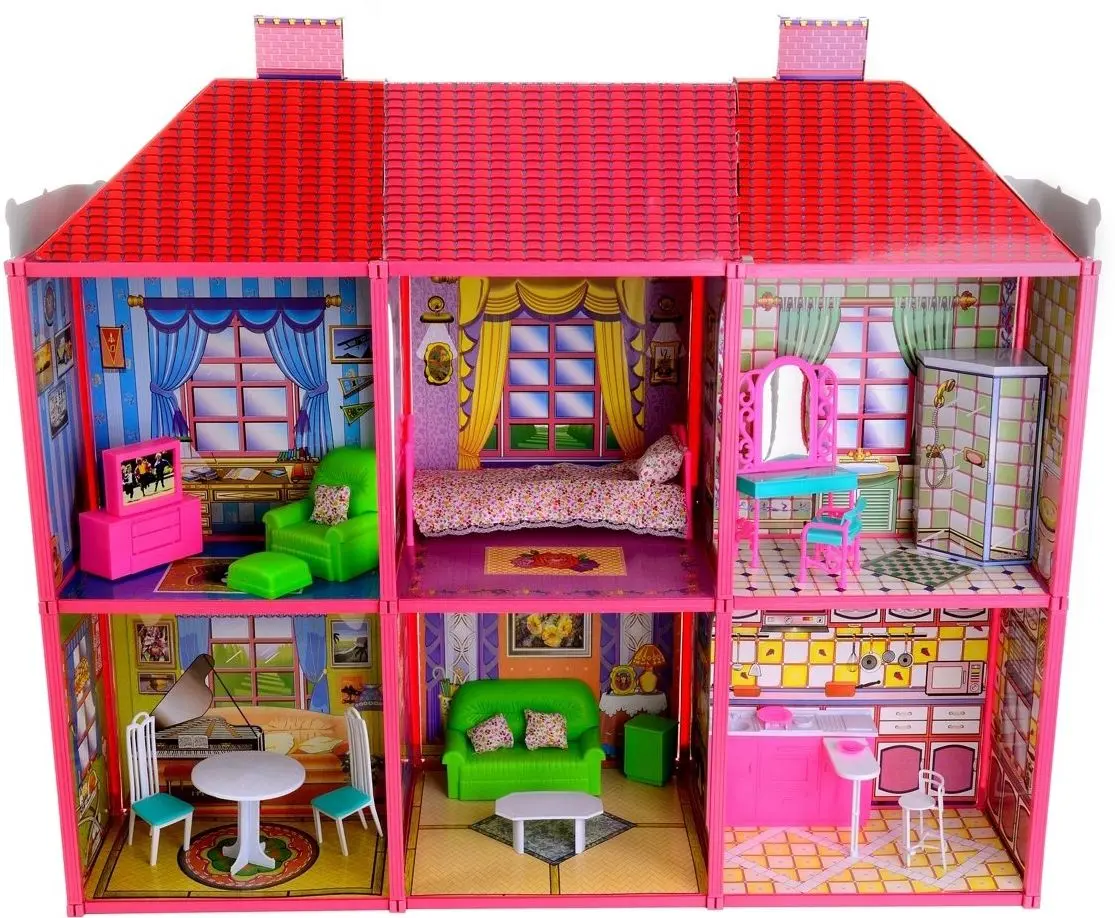 Кукольный домик Funfit My Lovely Villa (Red)