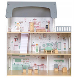 Casuta pentru papusi Gotel B70S (White/Grey/Natural)