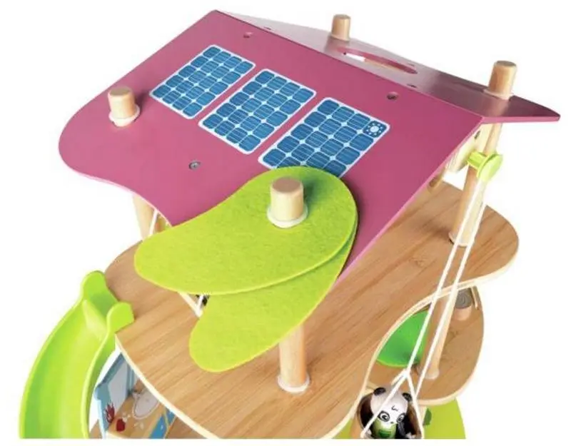 Кукольный домик Hape Pandas Bamboo House (Multicolor)