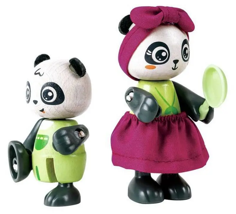 Кукольный домик Hape Pandas Bamboo House (Multicolor)