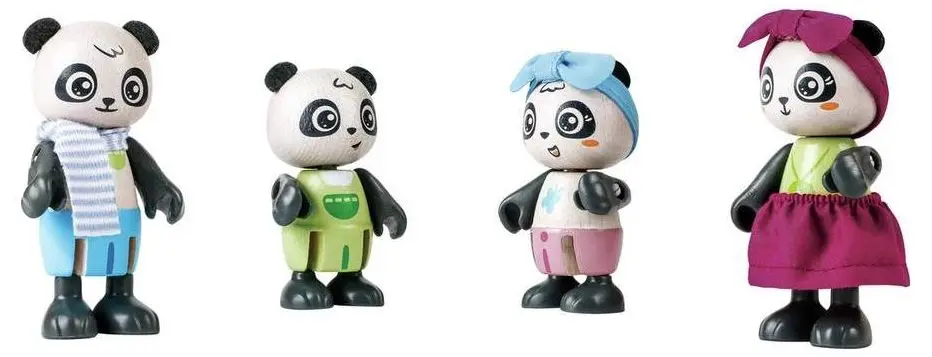 Кукольный домик Hape Pandas Bamboo House (Multicolor)