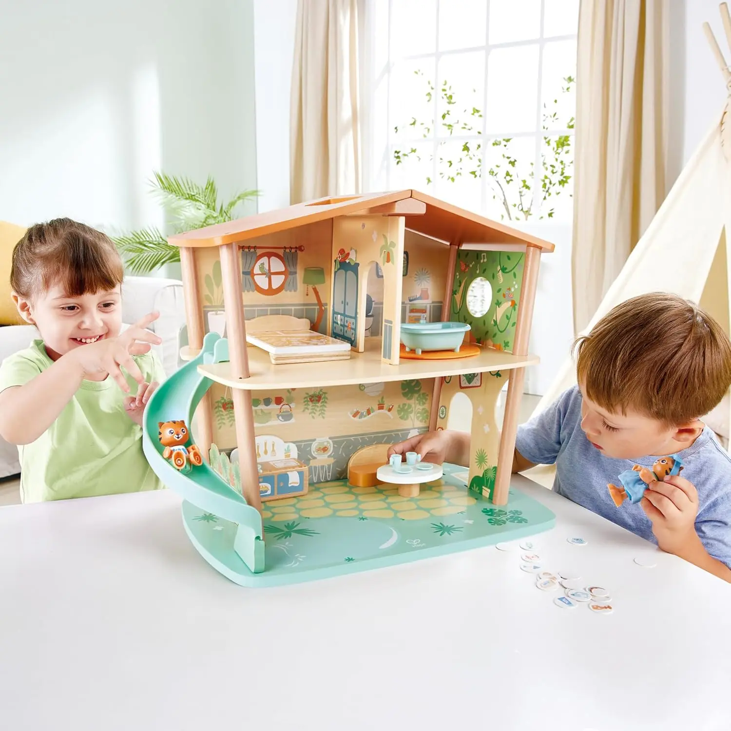 Кукольный домик Hape Tigers Jungle House E3412