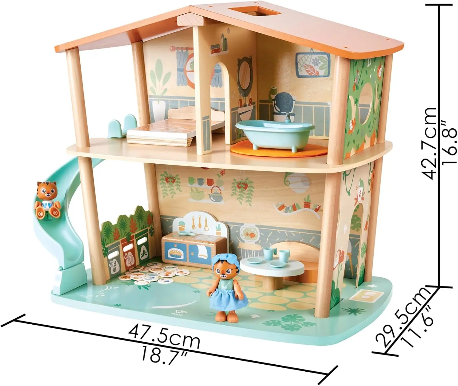 Кукольный домик Hape Tigers Jungle House E3412