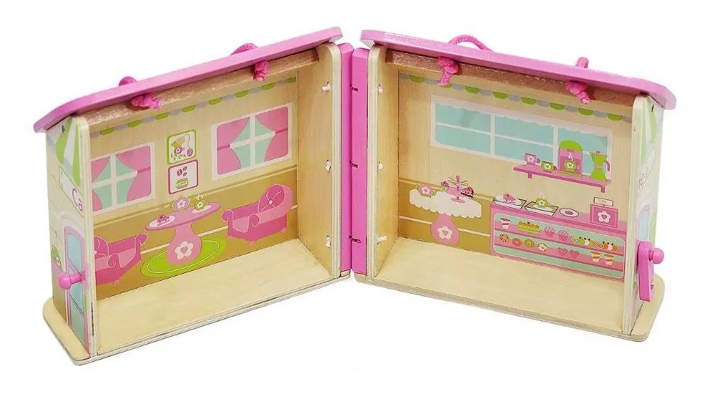 Casuta pentru papusi Iso Trade D6522 (Pink) - 4