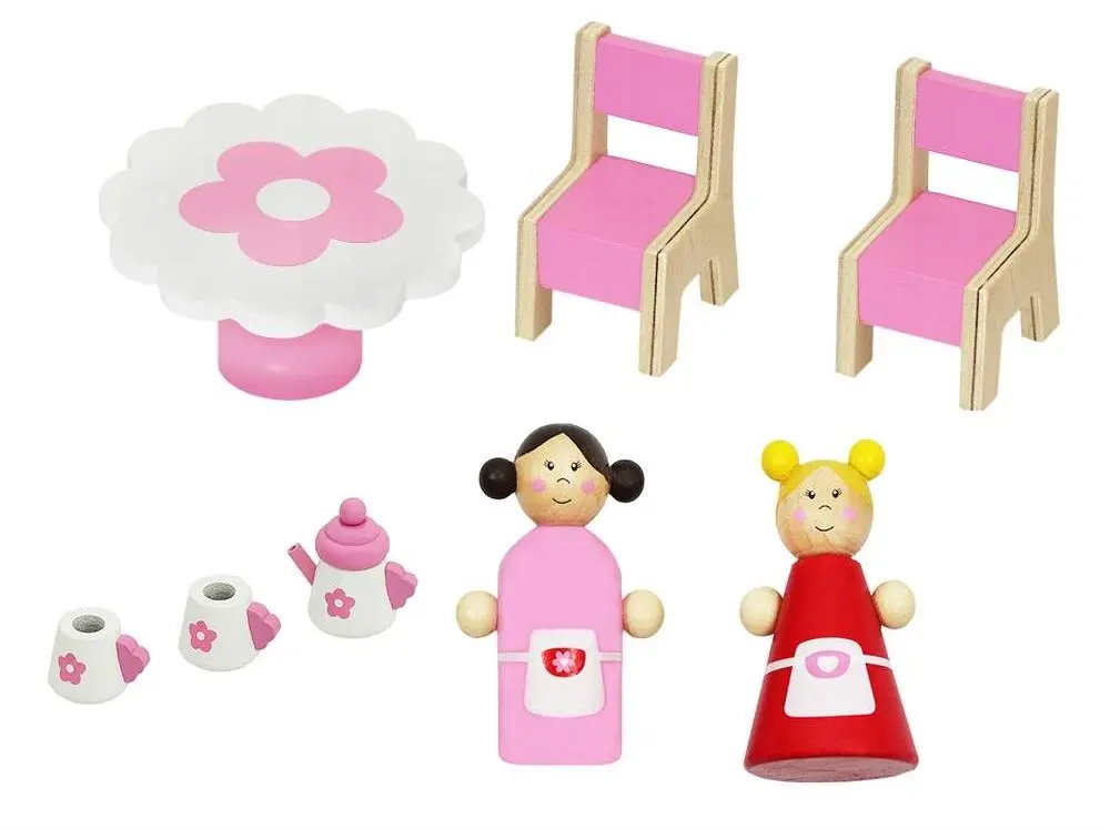 Casuta pentru papusi Iso Trade D6522 (Pink) - 6