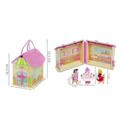 Casuta pentru papusi Iso Trade D6522 (Pink) Thumb