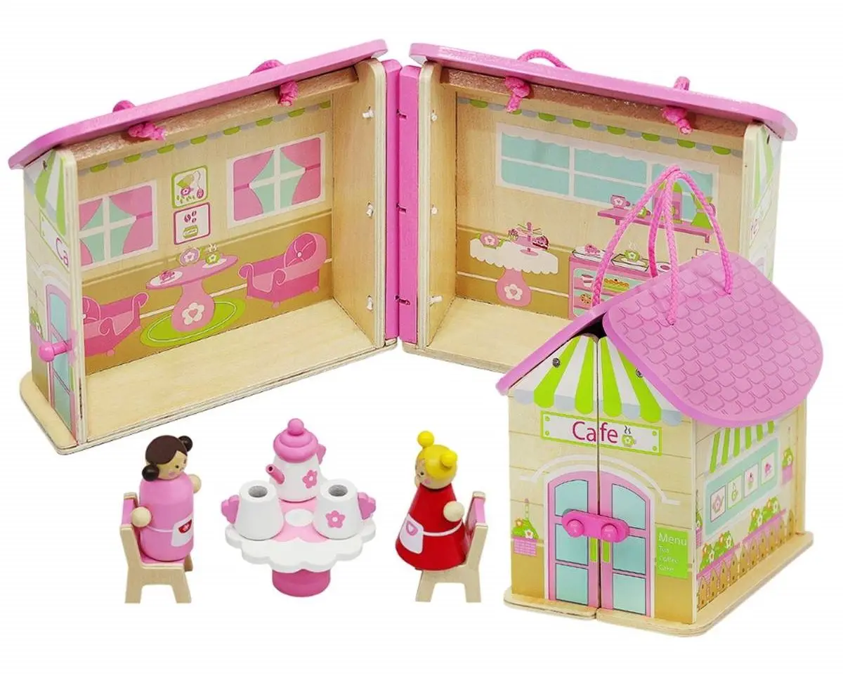 Casuta pentru papusi Iso Trade D6522 (Pink)