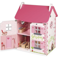 Кукольный домик Janod Mademoiselle (Pink) Thumb