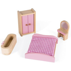 Кукольный домик Janod Mademoiselle (Pink) Thumb