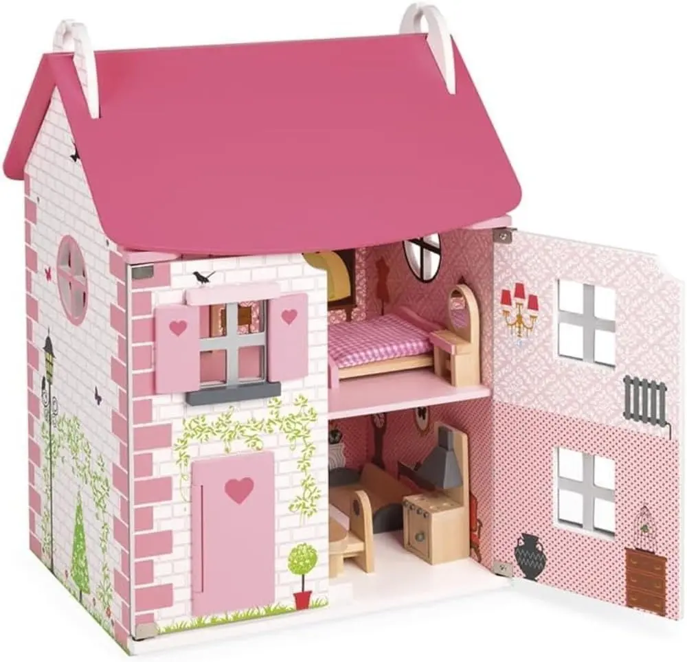 Кукольный домик Janod Mademoiselle (Pink)