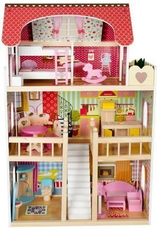 Кукольный домик Kruzzel D11252 (Multicolore) - 10