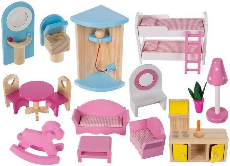 Кукольный домик Kruzzel D11252 (Multicolore) - 4