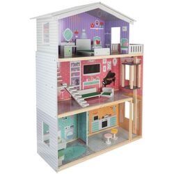 Casuta pentru papusi Kruzzel Large Dollhouse (Multicolor) Thumb