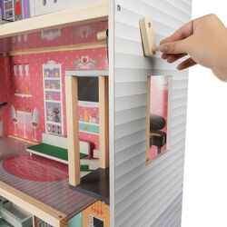 Casuta pentru papusi Kruzzel Large Dollhouse (Multicolor) Thumb
