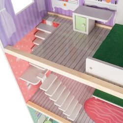 Casuta pentru papusi Kruzzel Large Dollhouse (Multicolor) Thumb