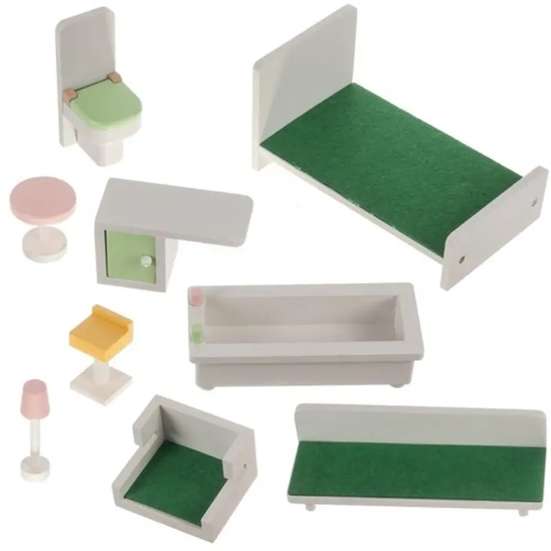 Casuta pentru papusi Kruzzel Large Dollhouse (Multicolor)