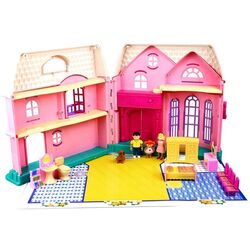 Кукольный домик LeanToys 35x35x9 (Multicolor) Thumb