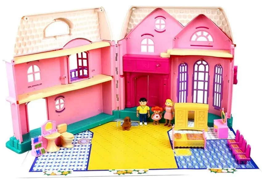 Кукольный домик LeanToys 35x35x9 (Multicolor) - 2