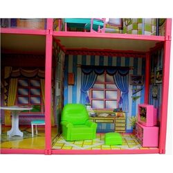 Кукольный домик LeanToys 479 (Red/Pink) Thumb