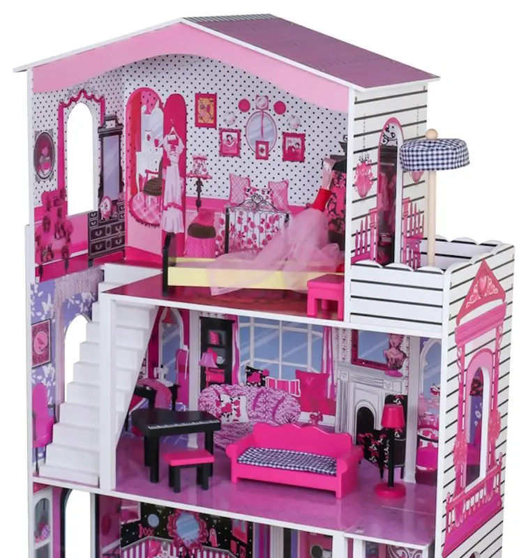 Кукольный домик LeanToys Camellia (Pink) - 2