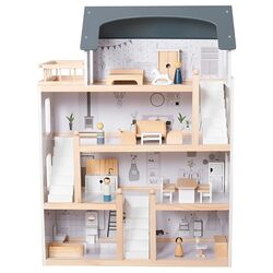 Кукольный домик LeanToys Gaia 15035 (White/Grey) Thumb