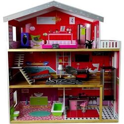 Casuta pentru papusi LeanToys Juliet 2272 (Multicolor)