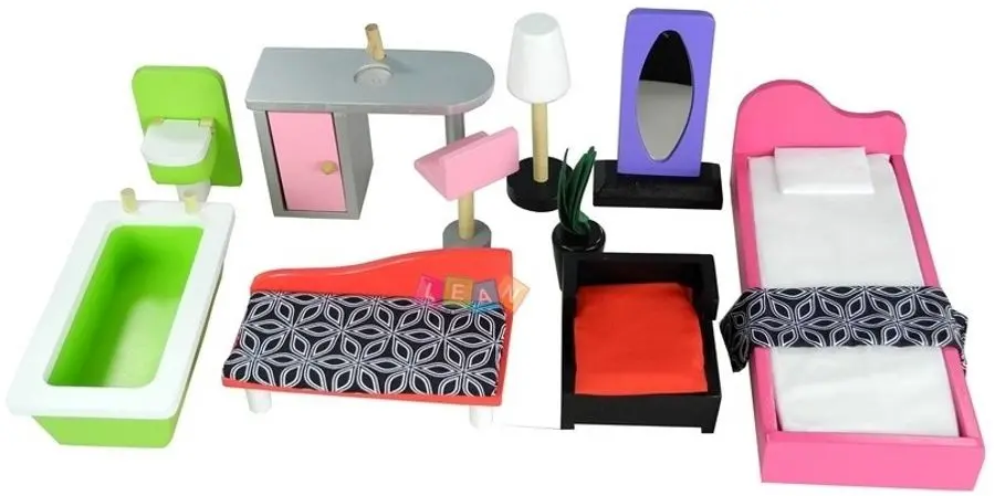 Кукольный домик LeanToys Juliet 2272 (Multicolor) - 5