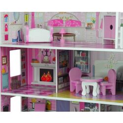 Кукольный домик LeanToys Stefie 2264 (Pink) Thumb