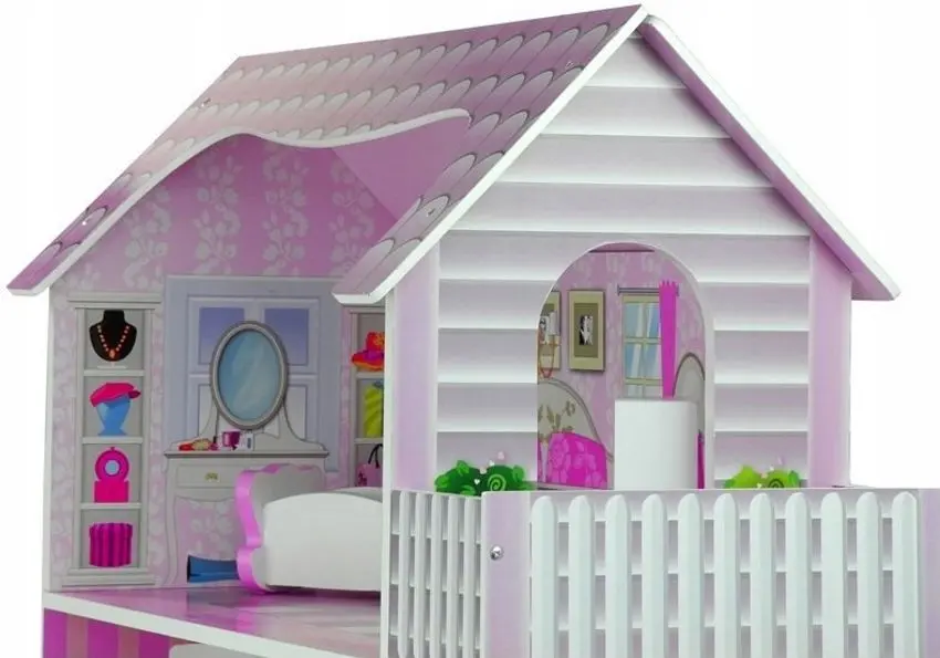 Кукольный домик LeanToys Stefie 2264 (Pink) - 6