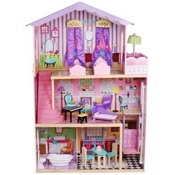 Casuta pentru papusi LeanToys Stella 7680 (Pink)