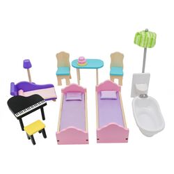 Кукольный домик LeanToys Stella 7680 (Pink) Thumb