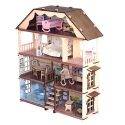 Căsuță pentru păpuși Magic Bunny House Anna (mare) Thumb