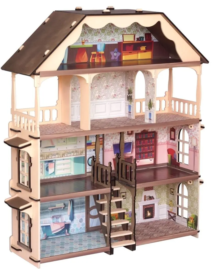 Căsuță pentru păpuși Magic Bunny House Anna (mare)