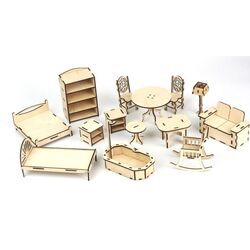 Căsuță pentru păpuși Magic Bunny House Anna (mica) Thumb