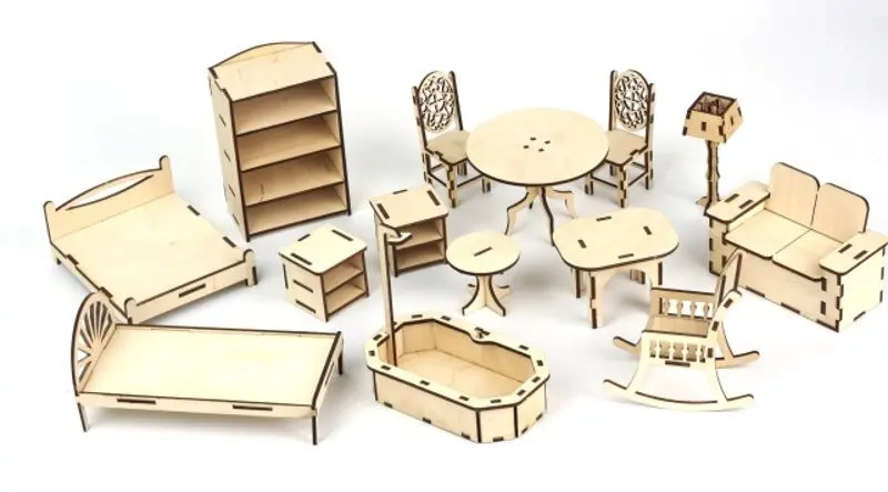 Căsuță pentru păpuși Magic Bunny House Anna (mica) - 4