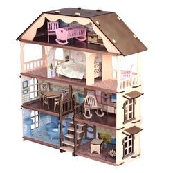 Кукольный домик Magic Bunny House Anna (средний) Thumb