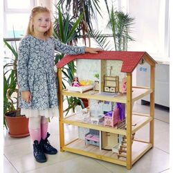 Căsuță pentru păpuși Magic Bunny House Gloria (medie) Thumb