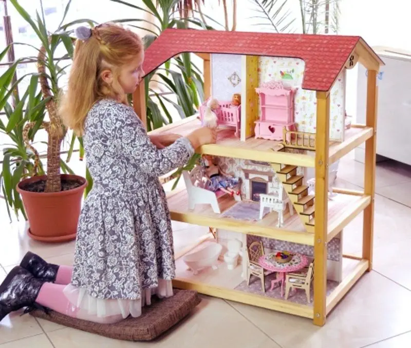 Căsuță pentru păpuși Magic Bunny House Gloria (medie) - 3