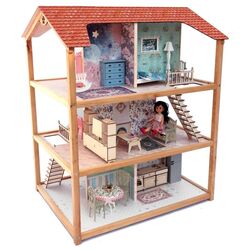 Căsuță pentru păpuși Magic Bunny House Gloria (medie)