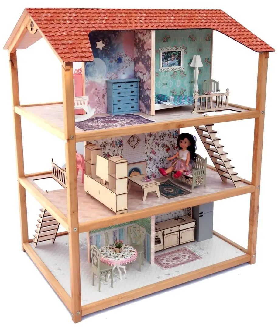 Căsuță pentru păpuși Magic Bunny House Gloria (medie)