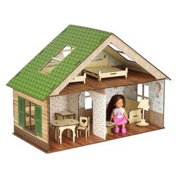 Căsuță pentru păpuși Magic Bunny House Mia (mica) Thumb