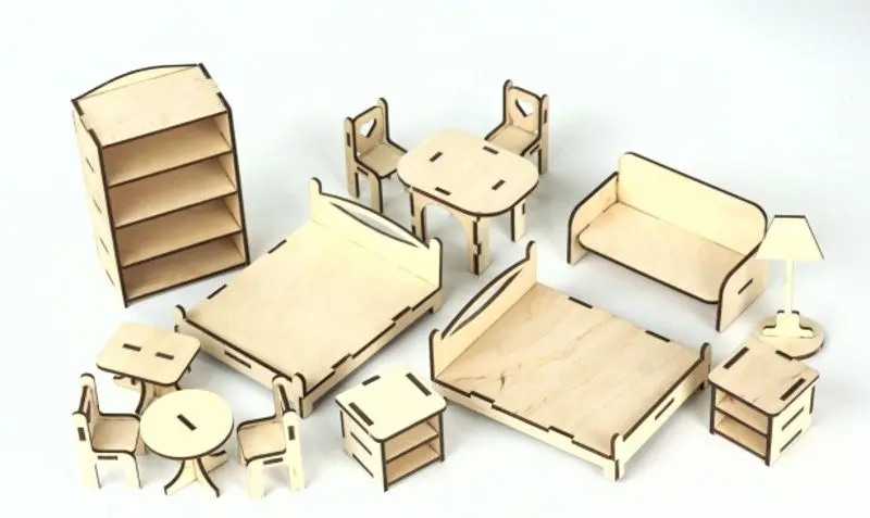 Căsuță pentru păpuși Magic Bunny House Mia (mica) - 7